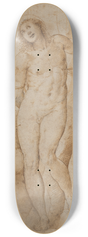 Follower of Sodoma - Saint Sebastian 8.25 inch art skate deck Follower of Sodoma - Saint Sebastian 8.25 inch art skate deck