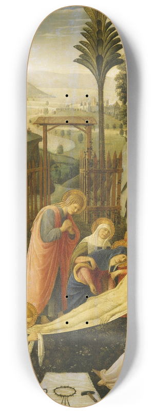 Fra Angelico - The Entombment of Christ 8.25 inch art skate deck Fra Angelico - The Entombment of Christ 8.25 inch art skate deck