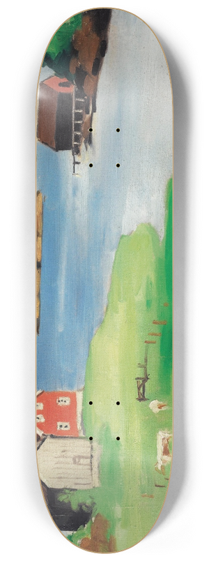 Albert Marquet - Pturages, Hesnes 8.25 inch art skate deck Albert Marquet - Pturages, Hesnes 8.25 inch art skate deck