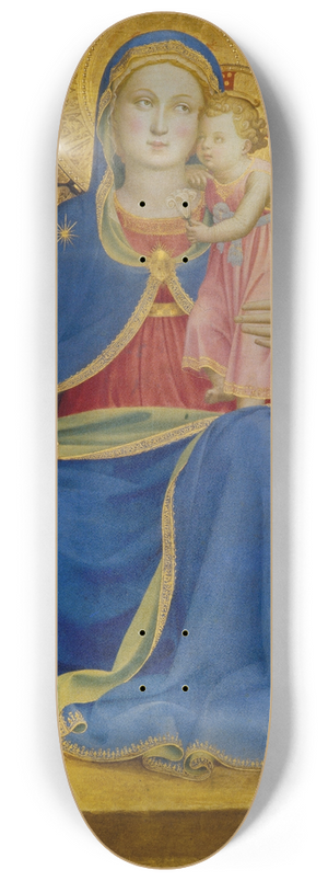Fra Angelico - Virgin of Humility 8.25 inch art skate deck Fra Angelico - Virgin of Humility 8.25 inch art skate deck