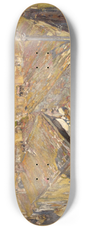 Francesc Gimeno - A Village in LEmpord 8.25 inch art skate deck