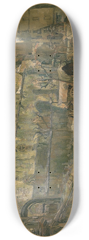 Francesc Gimeno - Plaza del Rey 8.25 inch art skate deck