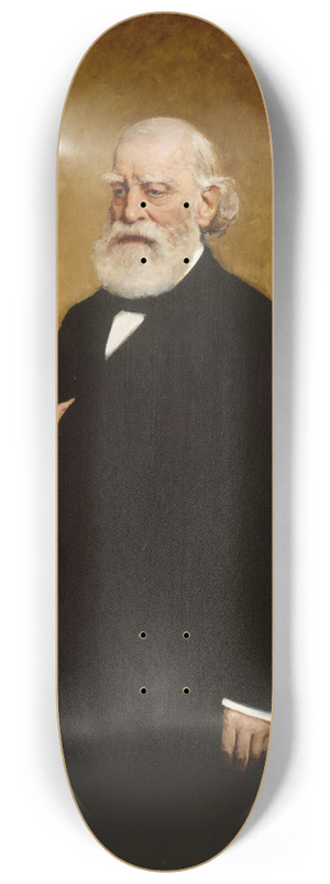 Francesc Miralles i Galaup - Franois-Vincent Raspail (1794-1878), chimiste et homme politique. 8.25 inch art skate deck