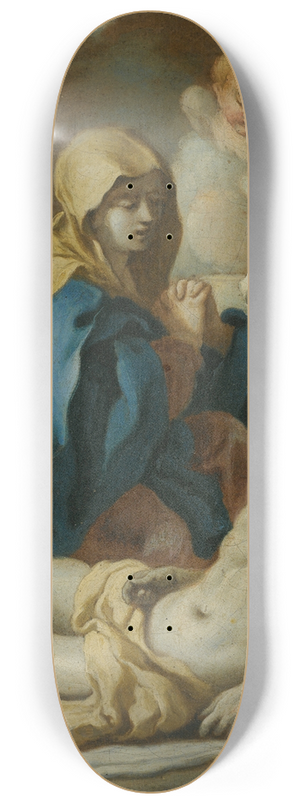 Francesco de Mura - ThePieta 8.25 inch art skate deck