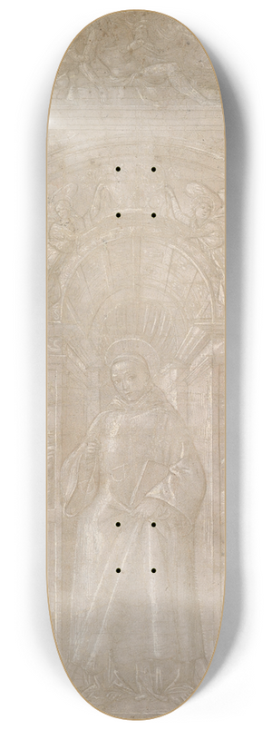 Francesco di Paolo da Montereale - Saint Leonard and Four Episodes from His Life 8.25 inch art skate deck