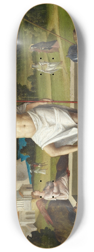 Francesco Di Simone Da Santacroce - Resurrection of Christ 8.25 inch art skate deck