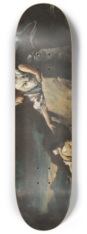 Francesco Guardi - Tobias and the Angel 8.25 inch art skate deck