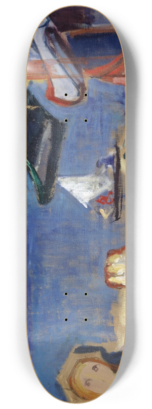 Albert Mller - Reminiscence of Edvard Munch 8.25 inch art skate deck