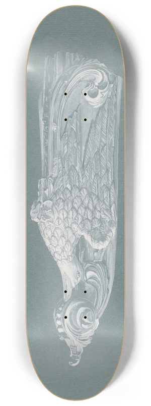 Frances Cohen - Figurehead  Eagle 8.25 inch art skate deck