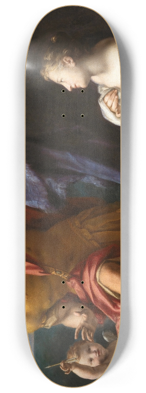 Francesco Mancini - Venus and Mars with Cupid 8.25 inch art skate deck Francesco Mancini - Venus and Mars with Cupid 8.25 inch art skate deck