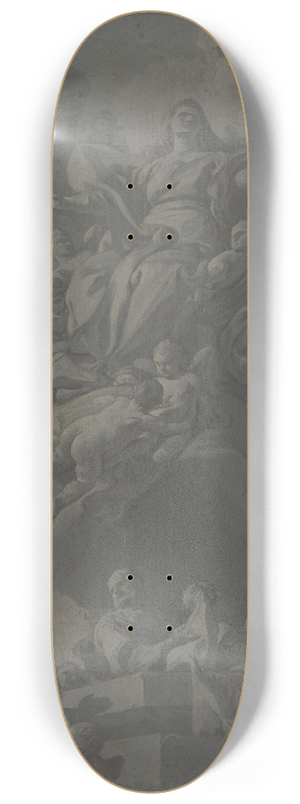 Francesco Narice - The Assumption of the Virgin 8.25 inch art skate deck Francesco Narice - The Assumption of the Virgin 8.25 inch art skate deck