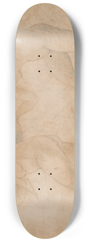 Francesco Primaticcio - Two Nymphs Carrying a Third 8.25 inch art skate deck