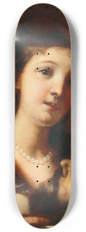 Francesco Rosa - Salome with the head of Saint John the Baptist 8.25 inch art skate deck