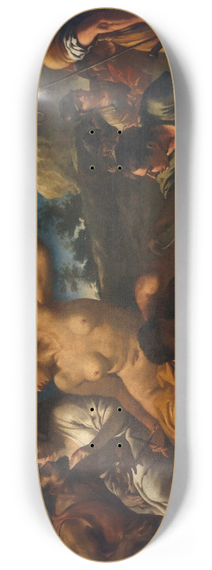 Francesco Stringa - Samson and Delilah 8.25 inch art skate deck Francesco Stringa - Samson and Delilah 8.25 inch art skate deck
