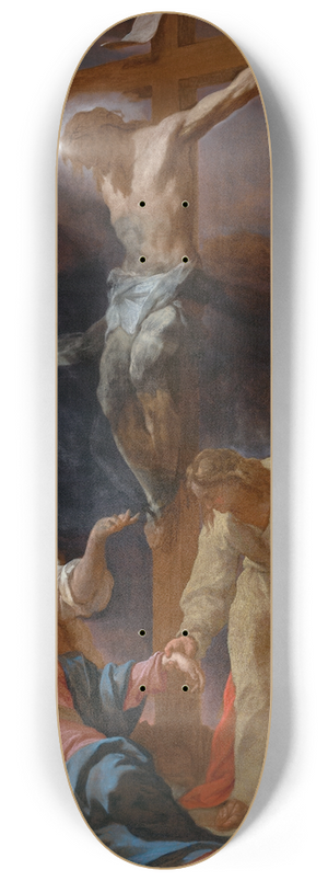 Francesco Trevisani - TheCrucifixion 8.25 inch art skate deck