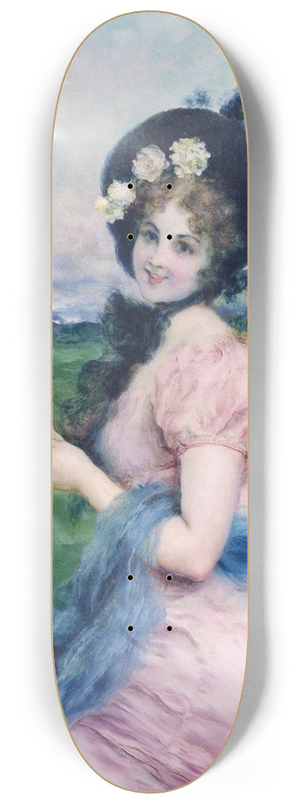 Francesco Vinea - Afternoon Tea 8.25 inch art skate deck