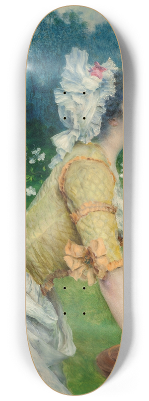 Francesco Vinea - Spring in Florence 8.25 inch art skate deck