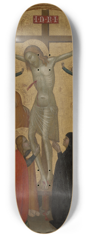 Francescuccio Ghissi - The Crucifixion 8.25 inch art skate deck