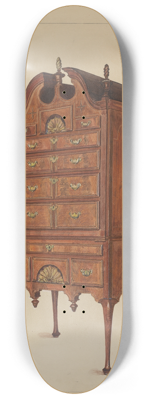 Francis Borelli - Highboy 8.25 inch art skate deck