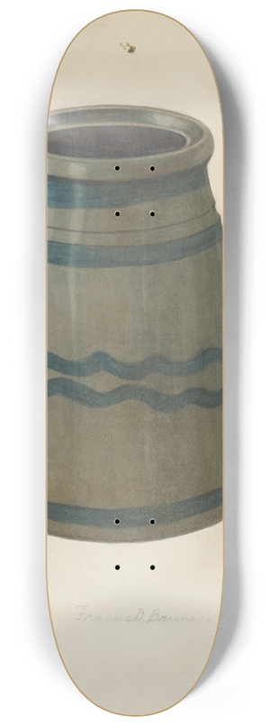 Francis Bruner - Jar 8.25 inch art skate deck