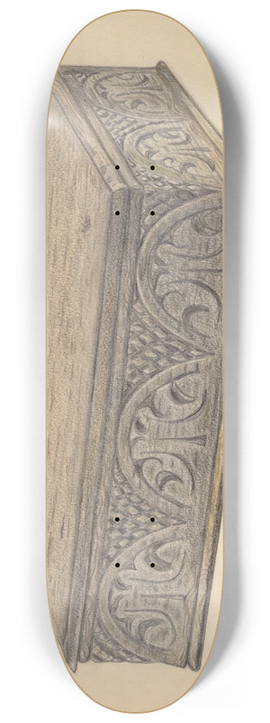 Francisco Alvarez - Bible Box 8.25 inch art skate deck