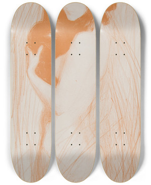 Triptych art skateboard deck of Teodor Axentowicz Young Woman With A Vase_1 by Teodor Axentowicz (1859-1938) Triptych art skateboard deck of Teodor Axentowicz Young Woman With A Vase_1 by Teodor Axentowicz (1859-1938)