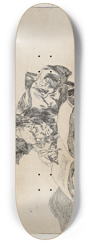 Francisco de Goya - Los desastres de la guerra 8.25 inch art skate deck