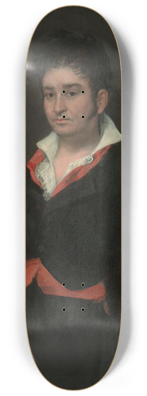 Francisco de Goya - Portrait of Don Ramn Satu 8.25 inch art skate deck Francisco de Goya - Portrait of Don Ramn Satu 8.25 inch art skate deck