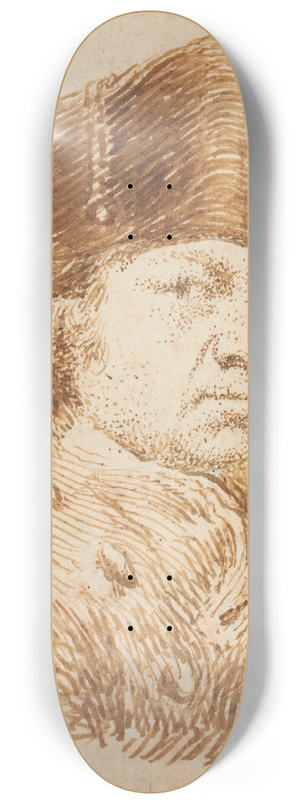 Francisco de Goya - Self-Portrait in a Cocked Hat 8.25 inch art skate deck Francisco de Goya - Self-Portrait in a Cocked Hat 8.25 inch art skate deck