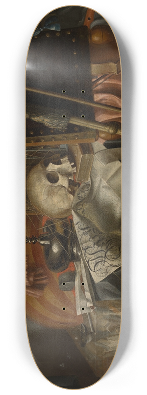 Franciscus Gijsbrechts - Vanitas 8.25 inch art skate deck