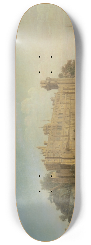 Francis Harding - Warwick Castle 8.25 inch art skate deck