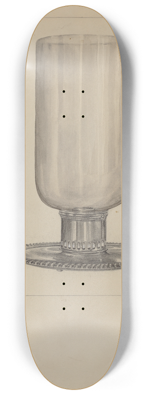 Francis Law Durand - Candlestick 8.25 inch art skate deck