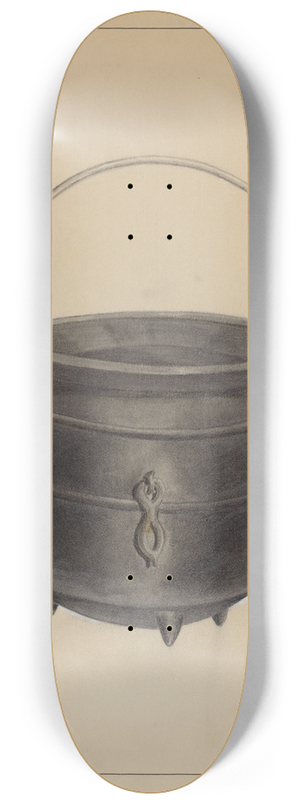 Francis Law Durand - Soup Pot 8.25 inch art skate deck