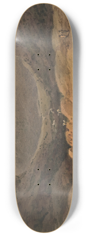 Francis Nicholson - Cader Idris, North Wales 8.25 inch art skate deck