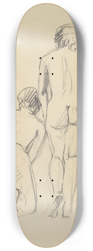Francis Picabia - Nus de dos 8.25 inch art skate deck
