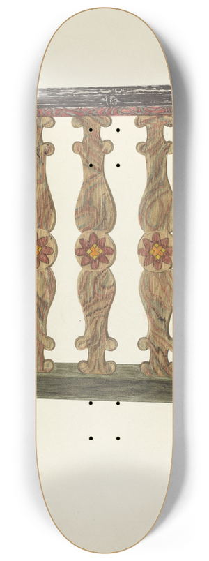 Albert Pratt - Choir Rail 8.25 inch art skate deck
