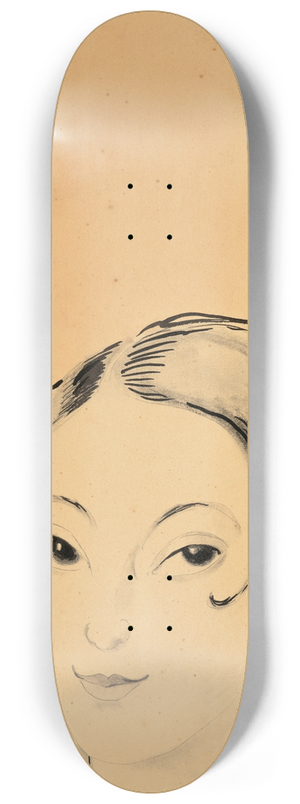 Francis Picabia - Sans titre (Espagnole) 8.25 inch art skate deck