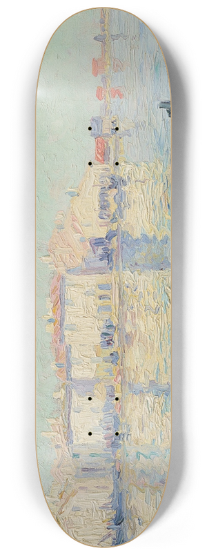 Francis Picabia - Sans titre (Port de Martigues) 8.25 inch art skate deck