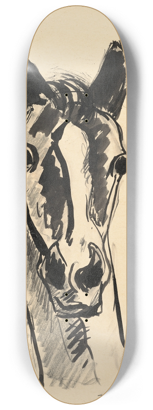 Francis Picabia - Tte de cheval 8.25 inch art skate deck
