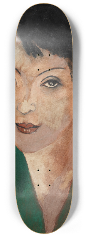 Francis Picabia - Tte de femme 8.25 inch art skate deck