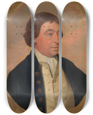 Triptych art skateboard deck of Benjamin Marshall Joshua Rose Of Liverpool by Benjamin Marshall (1768-1835)