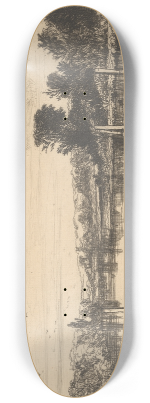 Francis Seymour Haden - Egham 8.25 inch art skate deck