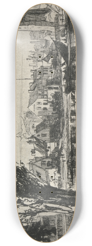 Francis Seymour Haden - Fulham 8.25 inch art skate deck