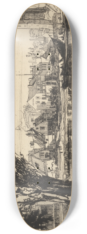 Francis Seymour Haden - Fulham 8.25 inch art skate deck