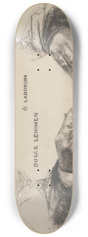 Francis Seymour Haden -  Laborum 8.25 inch art skate deck