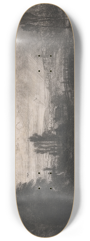 Francis Seymour Haden - On the Test 8.25 inch art skate deck Francis Seymour Haden - On the Test 8.25 inch art skate deck