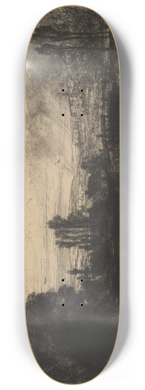 Francis Seymour Haden - On the Test 8.25 inch art skate deck