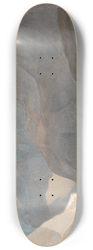 Francis Towne - On the Lake of Como 8.25 inch art skate deck