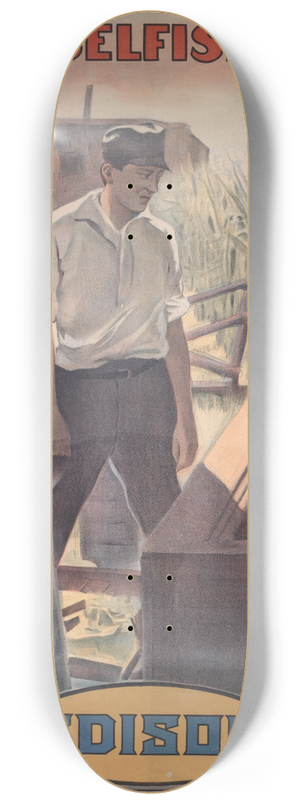 A.B.C. Co. - An Unselfish love. 8.25 inch art skate deck