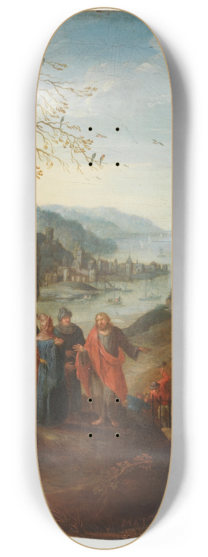 Abel Grimmer - Parable from the Barren Fig Tree 8.25 inch art skate deck